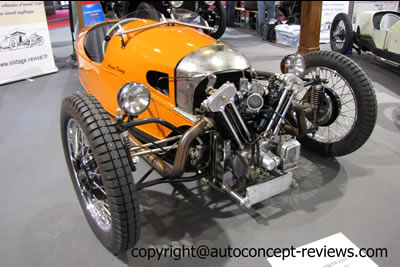 1933 Morgan Racer Atomic Orange 1220 cc JAP LOTW-DTZ two cylinders engine